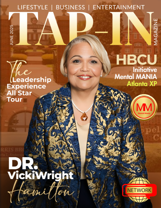 Dr. Vicki Wright Hamilton Graces the Cover of TAP-IN Magazine and Wins Global Consulting Award