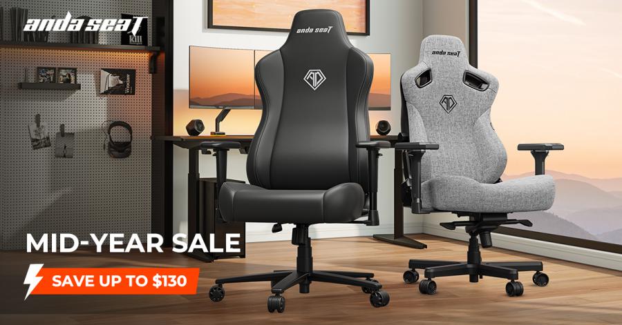 AndaSeat Announces 2025 Mid-Year Event Highlighting User Accessibility and Product Availability