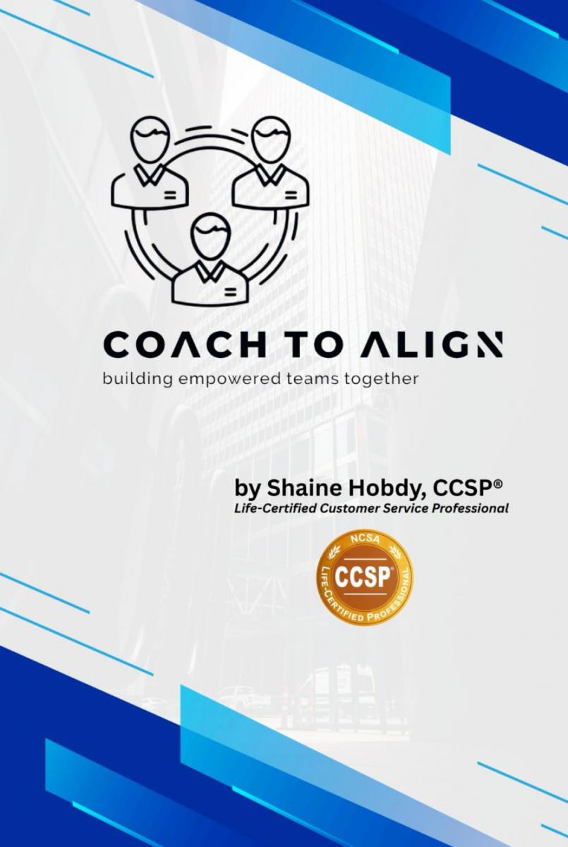 New Book Coach to ALIGN – Building Empowered Teams Together
