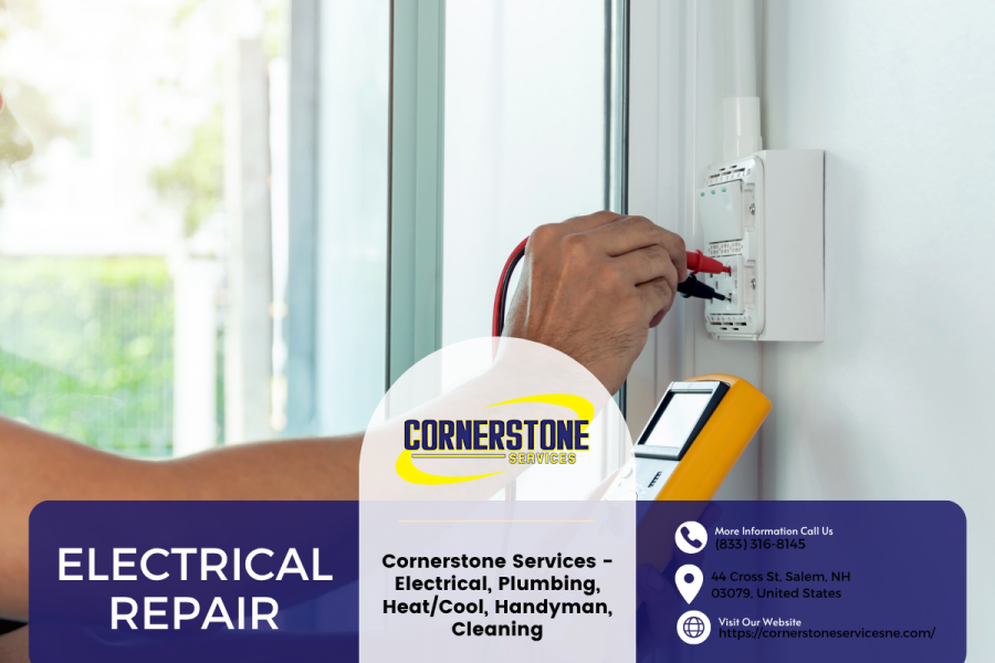 Cornerstone Services Expands Electrical Repair Services for Salem, NH Residents